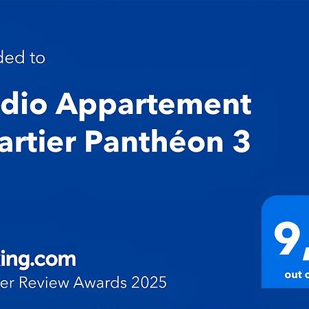 Studio Appartement Quartier Pantheon 3 Free Netflix 巴黎 外观 照片