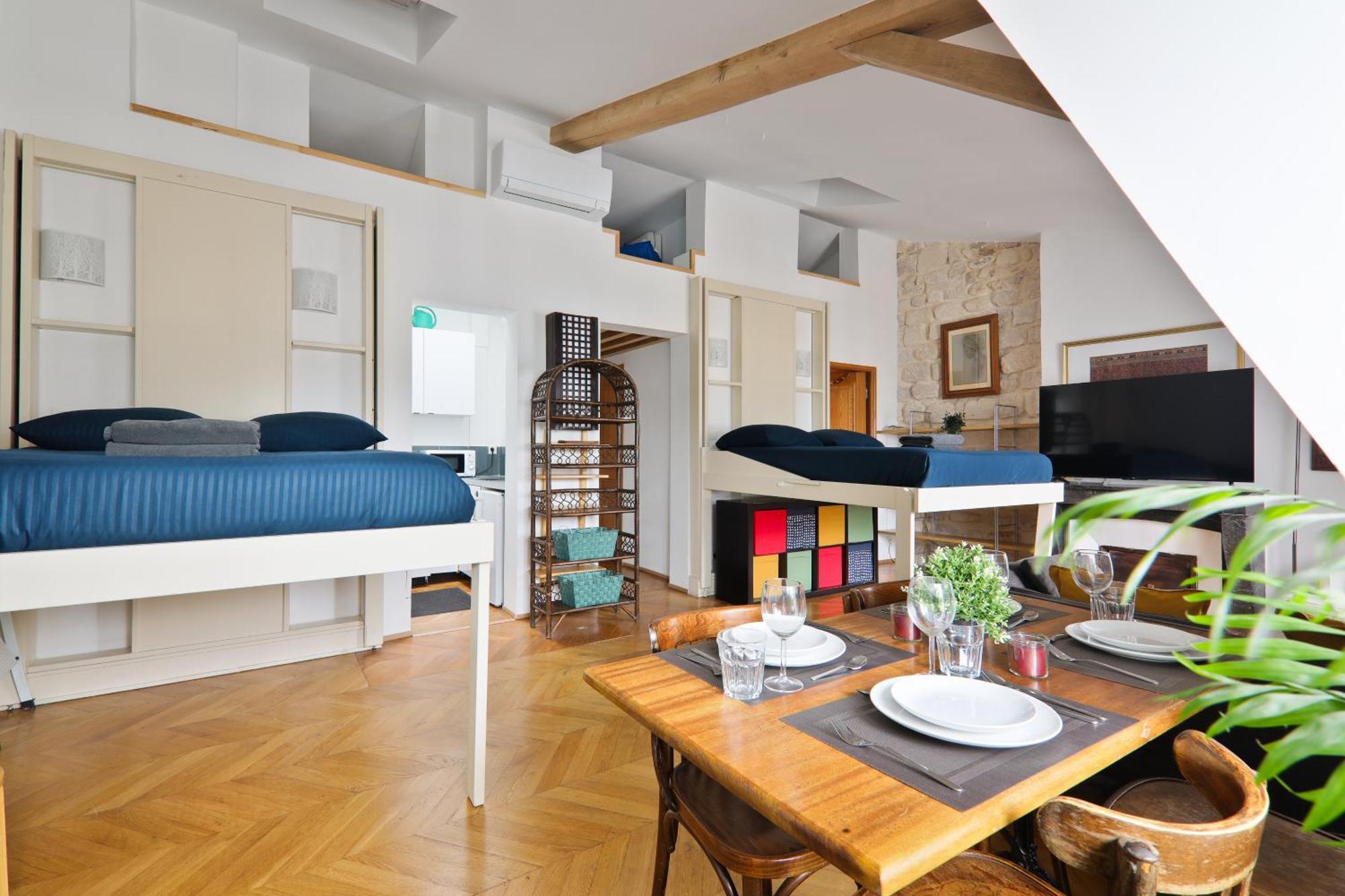 Studio Appartement Quartier Pantheon 3 Free Netflix 巴黎 外观 照片